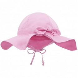 Sun Hats Baby's UPF 50+ UV Protection Outdoor Beach Sun Hat - Pink - CJ194AUTLAL $23.01