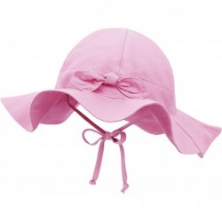Sun Hats Baby's UPF 50+ UV Protection Outdoor Beach Sun Hat - Pink - CJ194AUTLAL $19.39