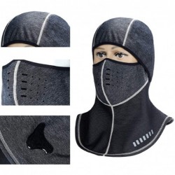 Balaclavas Winter Windproof Waterproof Face Mask Balaclava Ski Mask Cold Weather Gear - Style-4 Grey - C9193UO7TE4 $37.88