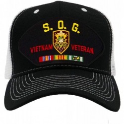Baseball Caps SOG Studies and Observations Group - Vietnam War Veteran Hat/Ballcap Adjustable One Size Fits Most - CH18SCU8ES...