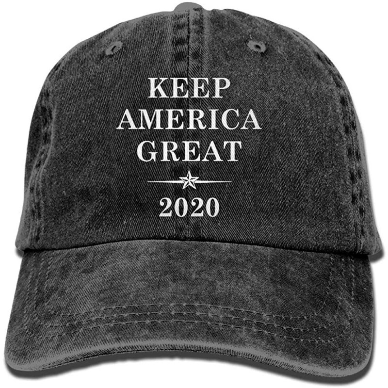 Baseball Caps 2020 Keep America Great Unisex Trucker Hats Dad Baseball Hats Driver Cap - Black - CD18KNEK8EX $22.55