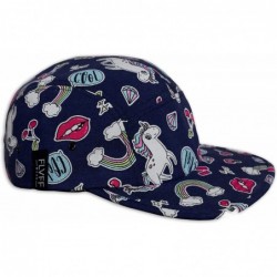 Baseball Caps 5 Panel Hat for Men Women Flat Brim Baseball Cap Urban Street Camper Hats (P1) - Pony - C218UTM0W68 $28.93