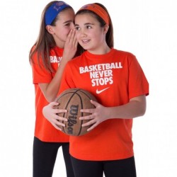 Headbands Love Basketball Rhinestone Cotton Stretch Headband for Girls Teens and Adults - Basketball Team Gifts - Gold - C211...