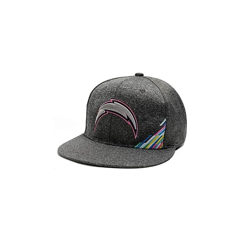 Baseball Caps 100 Commemorative Team Adjustable Baseball Hat Mens Sports Fit Cap Classic Dark Grey Design - San Diego Charger...