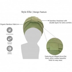 Skullies & Beanies Ellie Chemo Cap for Women with Hairloss - Bamboo Chemo hat for Alopecia - Cancer Headwear for Women - Gree...