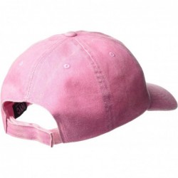 Baseball Caps Women's Mineral Washed Baseball Cap - Dusty Pink - C1184CI0L74 $23.54