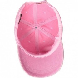 Baseball Caps Women's Mineral Washed Baseball Cap - Dusty Pink - C1184CI0L74 $23.54
