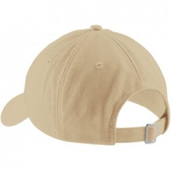 Baseball Caps Trumpet Embroidered Cotton Adjustable Ball Cap - Stone - CI12N29TFCC $26.72