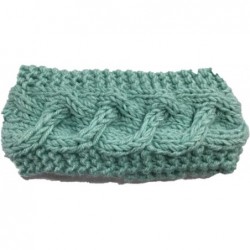 Headbands Winter Ear Headwrap Crochet Knitted Headband Hairband(n1266) - Mint Green - CJ120P82MK9 $12.40