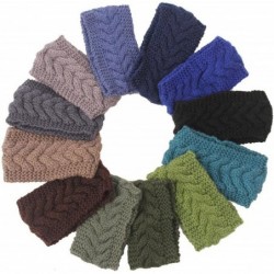 Headbands Winter Ear Headwrap Crochet Knitted Headband Hairband(n1266) - Mint Green - CJ120P82MK9 $20.66