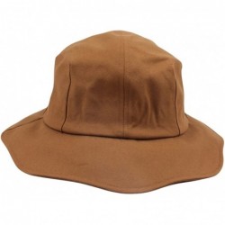Sun Hats Women Sun Hats UV Protection Wide Brim Foldable Bucket Hat Beach Hat - Coffee - CY18E9X9MUH $27.90