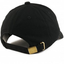 Baseball Caps Planet Embroidered Low Profile Soft Cotton Dad Hat Cap - Black - CJ18D4X96NX $36.21