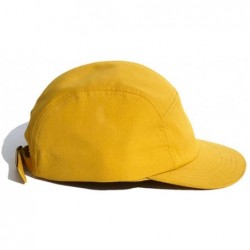 Baseball Caps 5 Panel Sun Hat Cap Unique Quick Drying Design Short Brim Bump Cap - Gd02-yellow - CR18RCAN4A2 $28.94