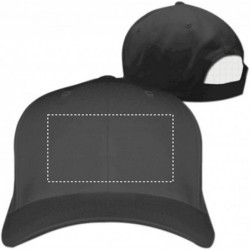 Baseball Caps Custom Hat- Customize Your Own Text Photos Logo Adjustable Back Baseball Cap for Men Women - Black - CD18LH364A...