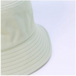 Bucket Hats Bulldog Embroidery Hat Bucket Hat Fisherman Hat Summer Cap Beach Hat Summer Hat - Black - C618WK6757N $37.78