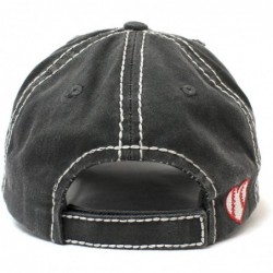 Baseball Caps Charcoal BLK Baseball Heart Patch Women's Hat - CB18GOI6K3G $32.29