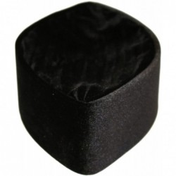 Skullies & Beanies African Native Hat Foldable Velvet Hat - Black - CE185N4H0EE $77.79