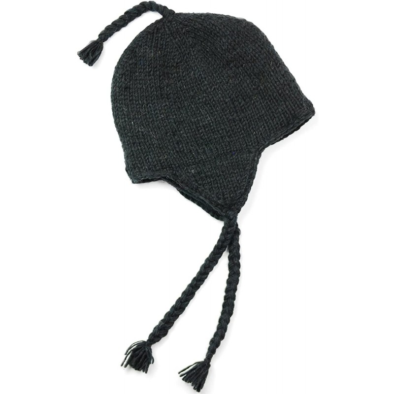 Skullies & Beanies TCG Women's Hand Knit Wool Sherpa Hat - CR11PVF818T $46.62