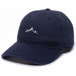 Baseball Caps Unisex-Adult Mountain Dad Hat - Navy - CN188LH42GI $18.99
