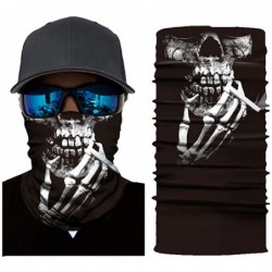 Balaclavas Seamless Face Mask Neck Gaiter UV Protection Windproof Face Mask Scarf - Skull C - C7194KZMQ96 $24.00