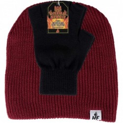 Skullies & Beanies Winter Beanies - Warm Knit Men's and Women's Snow Hats/Caps - Unisex Pack/Set of 2 - C118G3XDY8G $31.69