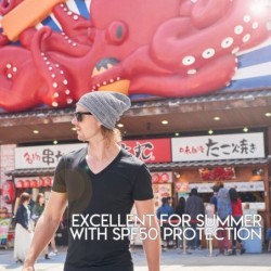 Skullies & Beanies Hemp Summer Beanie for Men - Womens Sweat Wicking Knit Japanese Hat Hipster Cap - Beige - CB17YX67MI8 $42.41
