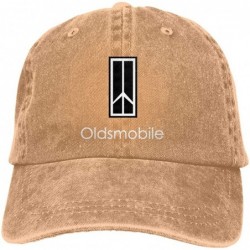 Skullies & Beanies Custom Oldsmobile Automobile Logo 1981 Funny Hat Cap for Mens Black - Natural - CN18SSSYKSU $17.49