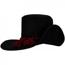 Cowboy Hats Brand Old School Formal Party Chivalric Model 1858 Dress Hat - Red Cord Band - C018LEKHICG $97.08