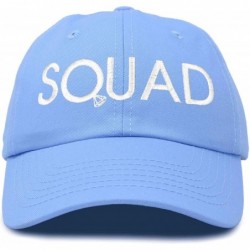 Baseball Caps Bachelorette Party Bride Hats Tribe Squad Baseball Cotton Caps - Squad-light Blue - CB18HUCU2CD $22.41
