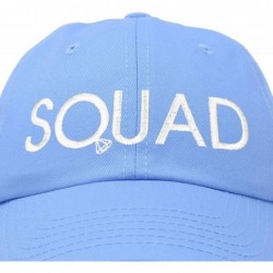 Baseball Caps Bachelorette Party Bride Hats Tribe Squad Baseball Cotton Caps - Squad-light Blue - CB18HUCU2CD $22.41