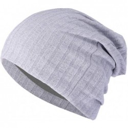 Skullies & Beanies Baggy Warm Caps Hat for Men Women- Sttech1 Crochet Winter Wool Knit Ski Beanie Skull Slouchy Hat (Silver) ...