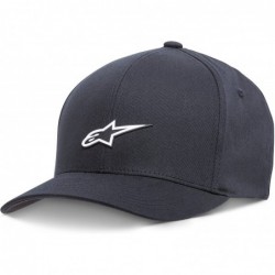 Baseball Caps Men's Curved Bill Structured Crown Flex Back Layered Sonic Weld Logo Flexfit Hat - Form Black - CG186H4ND3W $60.34