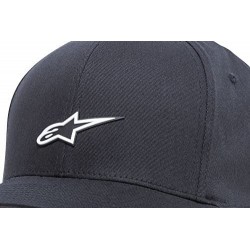 Baseball Caps Men's Curved Bill Structured Crown Flex Back Layered Sonic Weld Logo Flexfit Hat - Form Black - CG186H4ND3W $61.76