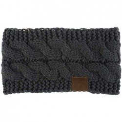 Cold Weather Headbands Women's Hairwarp Cable Knit Winter Headband Ear Warmer Hair Band Turban - N - C01944MM33D $16.26