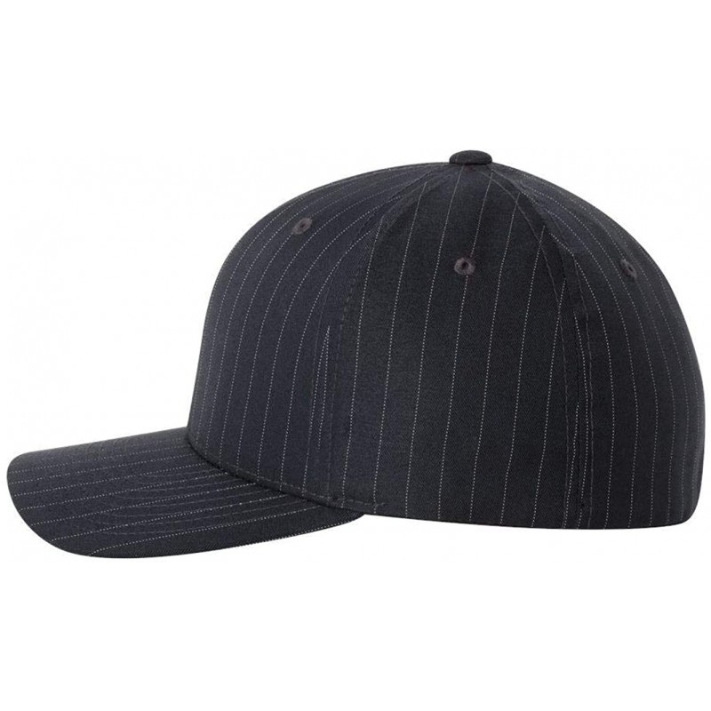 Baseball Caps Pinstripe Cap - 6195P - Dark Grey - CA1180CPLLP $32.20