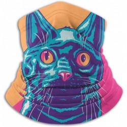 Balaclavas Face Mask Custom Colorful Cat Style 3D Seamless Half Face Bandanas Balaclava (style13) - Style13 - CQ197Z0TR6U $19.48