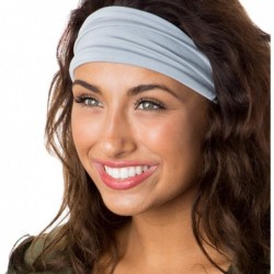 Headbands Xflex Basic Adjustable & Stretchy Wide Softball Headbands for Women Girls & Teens - C3183ZTSDCK $21.50