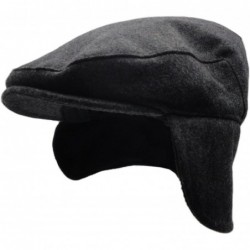 Newsboy Caps Men's Vintage Style Wool Blend Gatsby Ivy Newsboy Hat - Gray - CL185U59QY0 $22.56