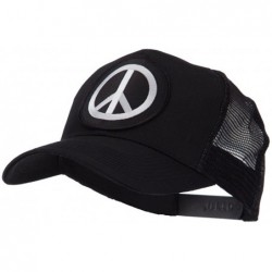 Baseball Caps Skull and Choppers Embroidered Military Patched Mesh Cap - Peace - C911FITQ6PX $31.00