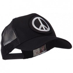 Baseball Caps Skull and Choppers Embroidered Military Patched Mesh Cap - Peace - C911FITQ6PX $21.23