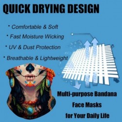 Balaclavas Cooling Neck Gaiter Face Mask for Men Women Outdoor - Camouflage Bandana Dust Wind Balaclava Headwear - CD198KR3W4...