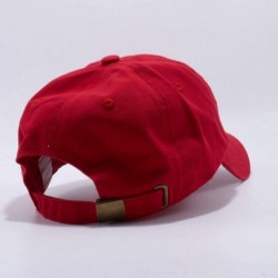 Baseball Caps Cotton Adjustable Baseball Classic Ballcap - Red(2pcs) - CH18UO3T3G5 $15.75