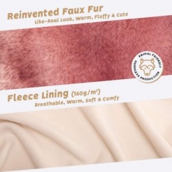 Cold Weather Headbands Winter Faux Fur Headband for Women - Like Real Fur - Fancy Ear Warmer - Siberian Pink - CL18I0CKE9I $3...