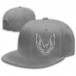 Baseball Caps Men&Women Baseball Hat Pontiac Firebird Logo Baseball Cap Black - Gray - CM18KS8ADHW $30.33