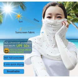 Balaclavas UV Face Mask Sun Protection Scarf Shields Gaiter Neck Summer Balaclava Bandana UPF 50+UV Block for Women - CF198H8...