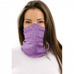 Balaclavas Face Cover Carbon Filter Bandanas Neck Gaiter Headbands Workout Sports Scarf 2-Pack - Purple - CM1987UEI9S $28.69