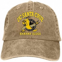 Baseball Caps Adult Unisex Cowboy Cap-Creative UC San-ta Cruz Slugs Fashion Printed Basetball Hat Creative Design - Natural -...