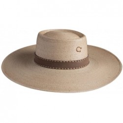 Cowboy Hats Vaquera Palm Leaf Hat - CC18E5R2OA9 $57.11
