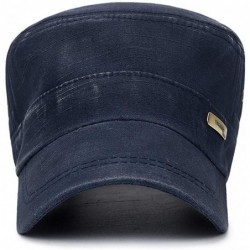 Baseball Caps Vitage Baseball Cap Hats Outdoor Golf Sun Cap for Men Man Dat Hat - Navy - CE18CSWCR4X $13.78