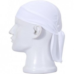 Balaclavas Classic Pirate hat Multipurpose Bandana Quick-Drying Breathable - White - C6128Q43M0D $32.79